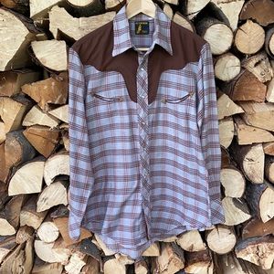 Vintage Sear Western Wear Pearl Snap Shirt
